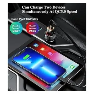 BARCOVAN Cargador de coche adaptador de cargador de coche_4