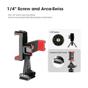 Manbily Adaptador de soporte de trípode para teléfono_4