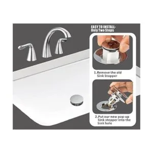 Artiwell Tapón universal de drenaje para lavabo de baño_3