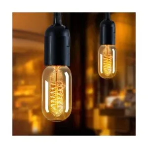 NUODIFAN Bombillas Edison paquete de 4 bombillas de_5