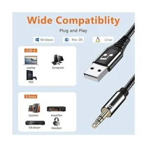 Adaptador de conector de audio TRS de 10 pies a 0.138 in_2