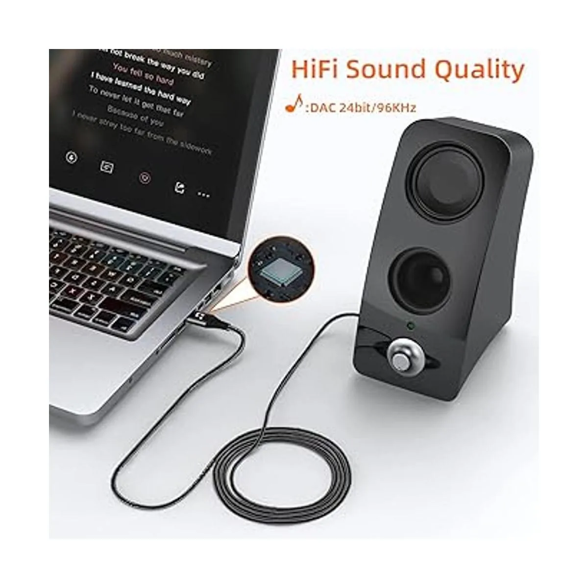 Adaptador de conector de audio TRS de 10 pies a 0.138 in_3