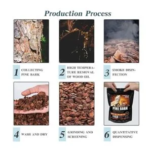 Tfwadmx Reptile Bark Bedding Snake Pine Chip Substrate_7