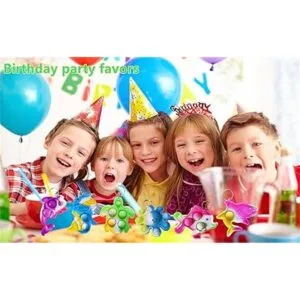 Paquete de 30 divertidos juguetes únicos de burbujas_6