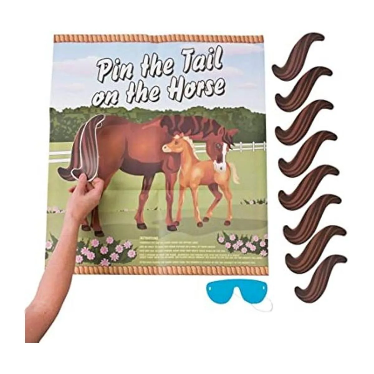 Pin The Tail on The Horse Juego de fiesta para niños_1
