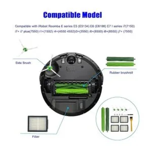 HOQIQEWR Piezas de repuesto compatibles con iRobot Roomba_2