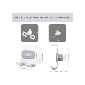 2 soportes para teléfono de ducha soporte para teléfono_2