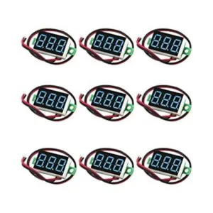 SYUAB Medidor de voltaje de 0.36 pulgadas 2 cables CC 032_1