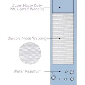 Wolfone Collar impermeable para perro con hebilla de_6