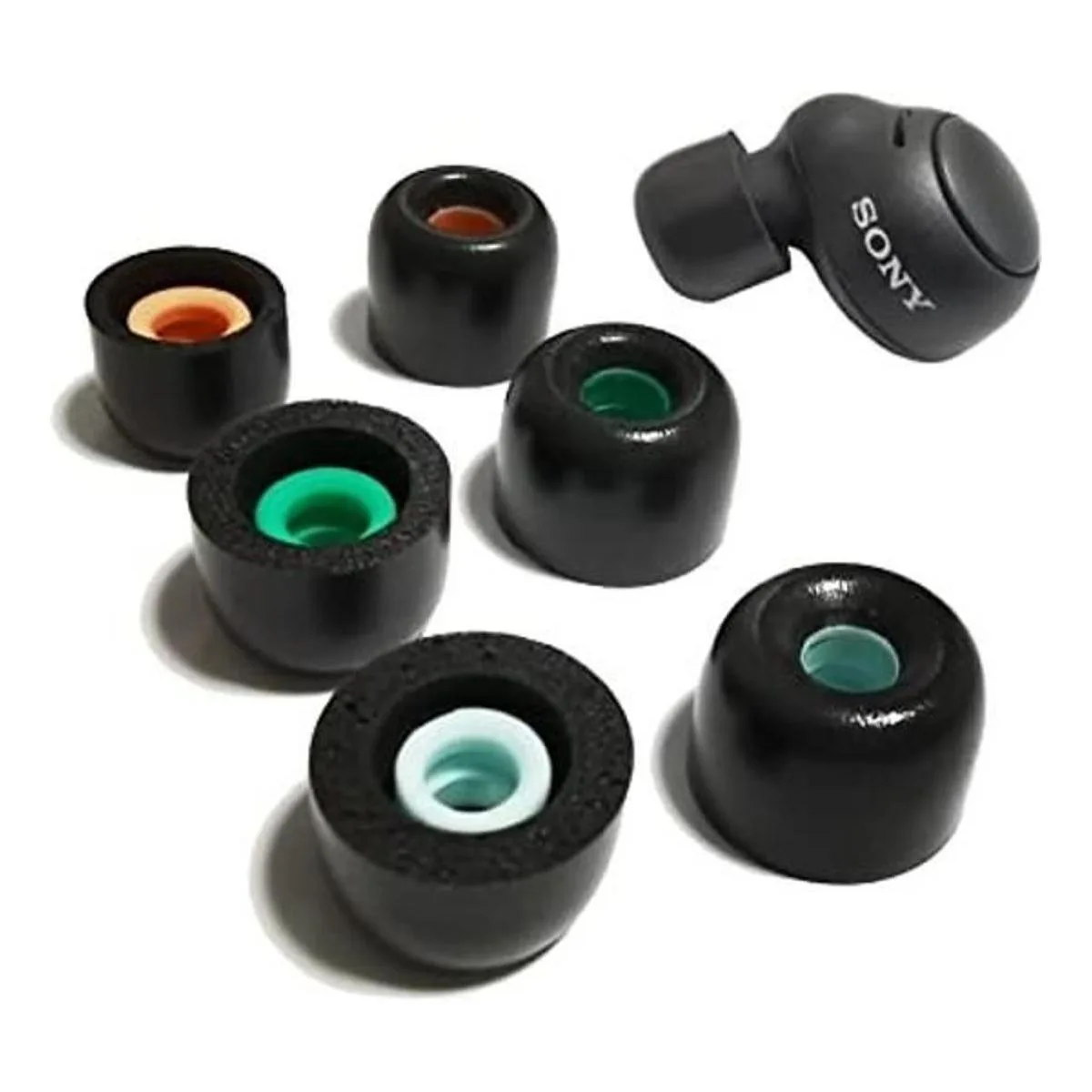 Luckvan Eartips de espuma viscoelástica para Sony_1
