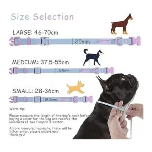 Wolfone Collar impermeable para perro con hebilla de_3