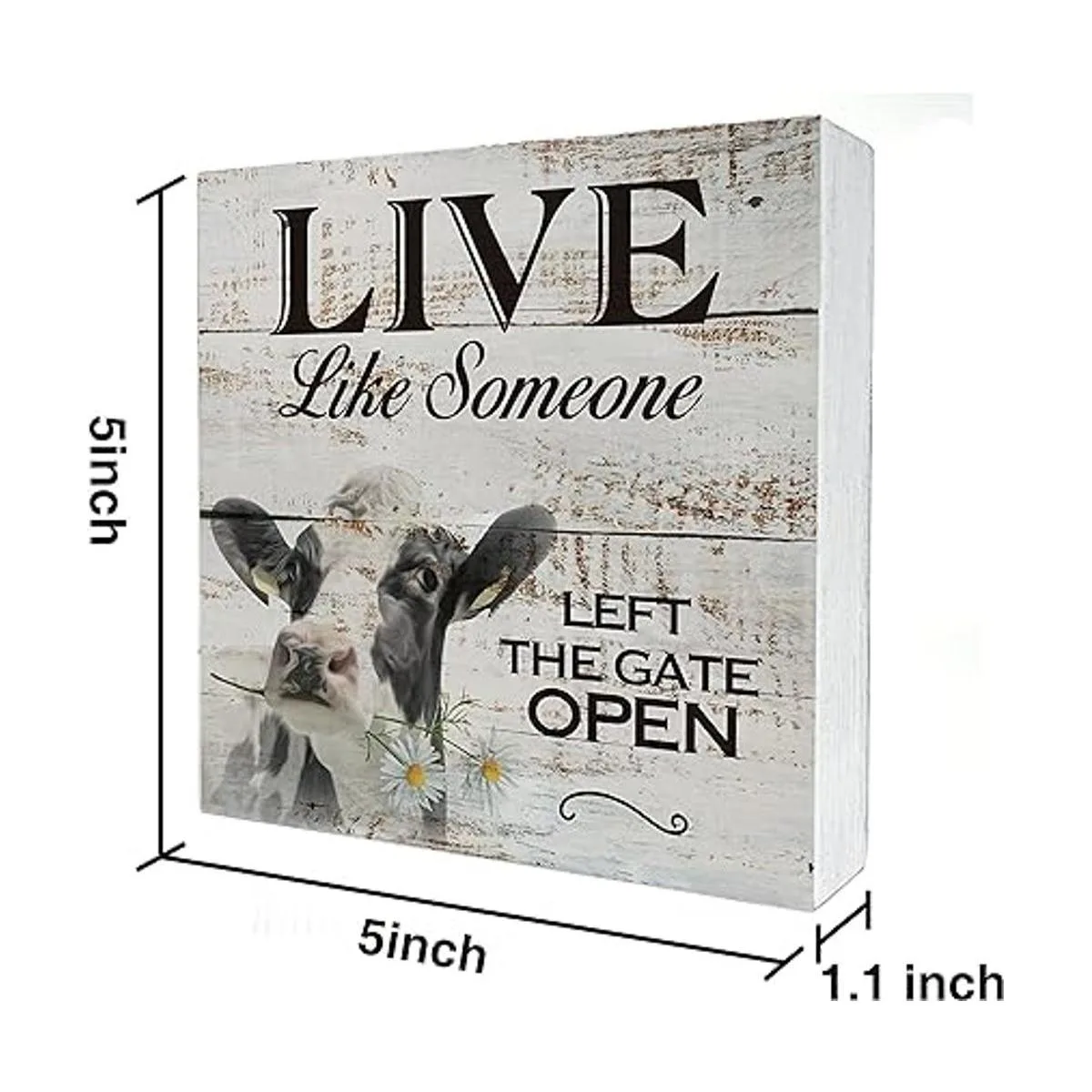 Letrero de madera inspirador para decoración de_2