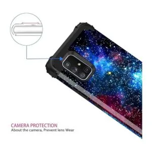 Miqala Funda para Galaxy A71 5G brillante en la_5