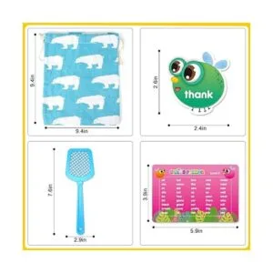 SpringFlower Juego de palabras de visión juguete_6