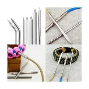 BUYGOO Juego de 14 agujas de cordones de acero inoxidable_7