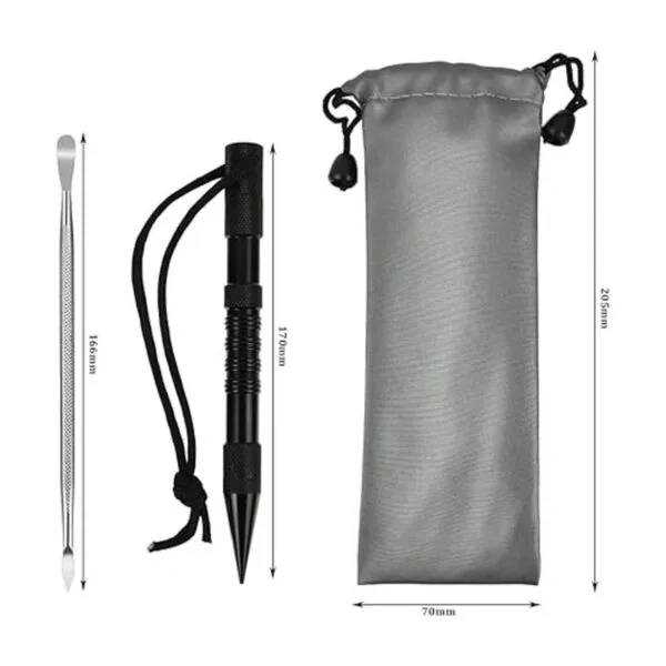 BUYGOO Juego de 14 agujas de cordones de acero inoxidable_6