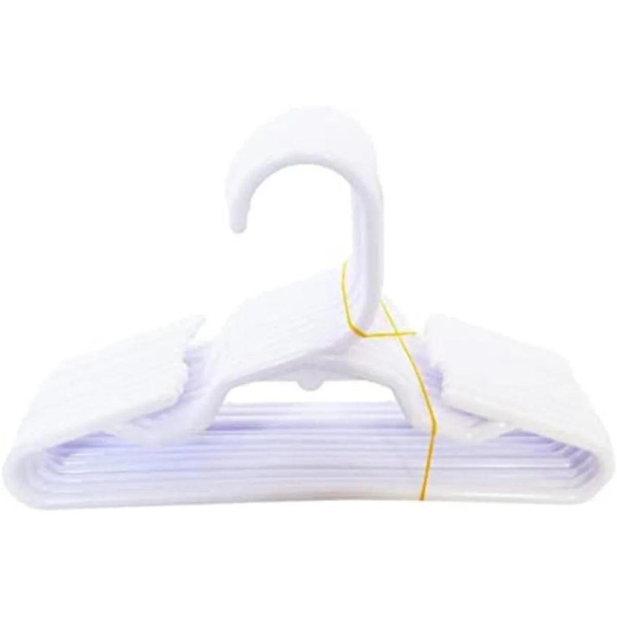 MBD 12 perchas blancas para muñecas Se adapta a ropa de_1