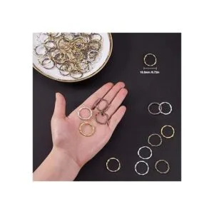 PH PandaHall 200 anillos de eslabones de aleación de 4_3