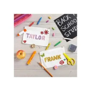 Juvale Paquete de 12 bolsas de lona en blanco con_2