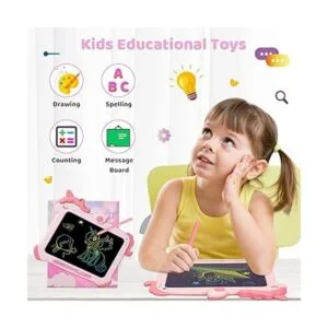 Tableta de escritura LCD para niños tablero de garabatos_4