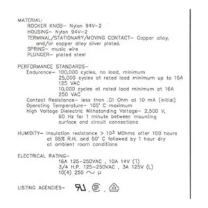 ALL PARTS ETC. Interruptor de vacío de repuesto para_4