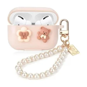 Mainrenka Linda funda kawaii para AirPods Pro para mujeres_1