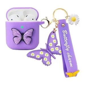 Funda compatible con Airpods de 2 y 1 generación bonita_1