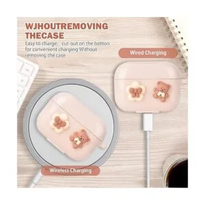 Mainrenka Linda funda kawaii para AirPods Pro para mujeres_4