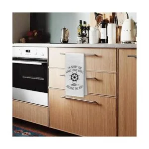 Toalla de baño decorativa con anclaje náutico I Sorry for_4