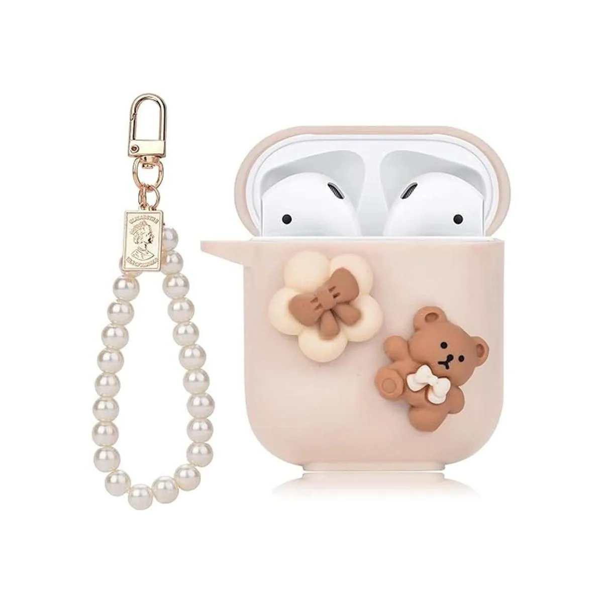 Bonita funda para AirPod de dibujos animados con diseño de_1