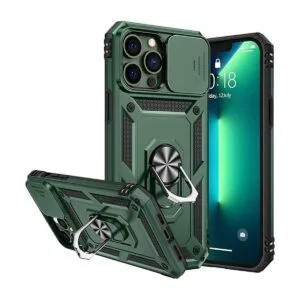 Goton Armor Funda para iPhone 13 Pro Max con soporte para_1
