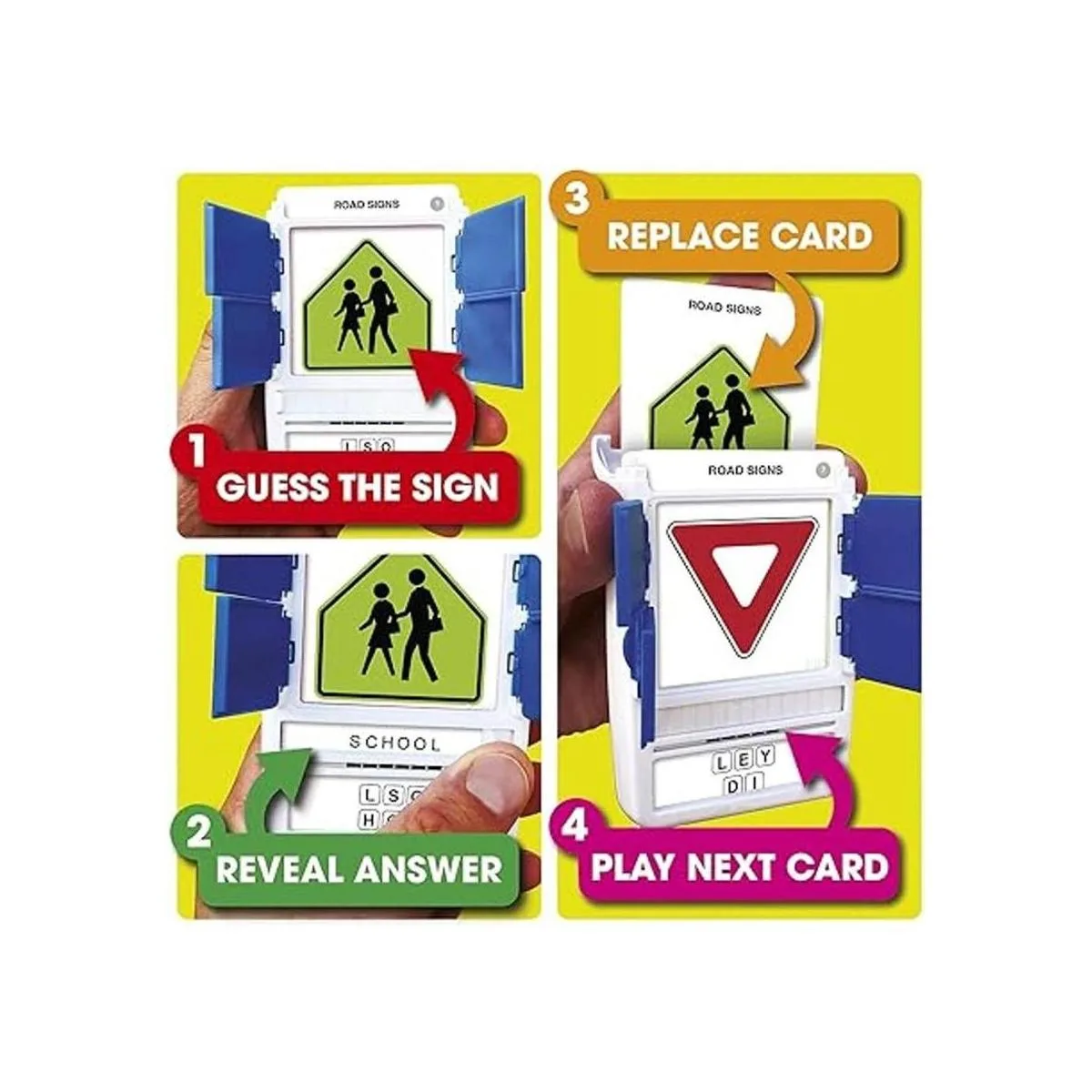 100 PICS Juego de viaje de señales de carretera de Estados_4