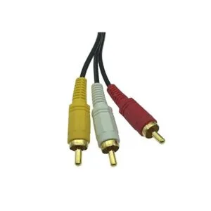 DONG Cable de audio de 0.138 in a 3 RCA de 0.138 in a 3_4