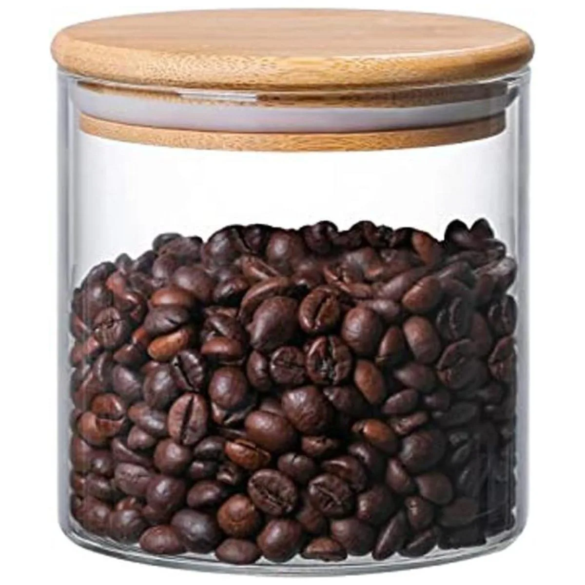 MOLFUJ Contenedor de almacenamiento de vidrio de 18.6 fl_1