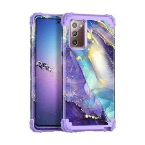 Rancase Funda compatible con Galaxy Note 20 tres capas de_1