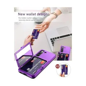 WeLoveCase Funda tipo cartera para Samsung Galaxy S22 con_5