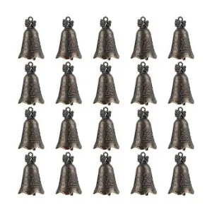 AUEAR Paquete de 20 campanas de bronce antiguo campanas_1