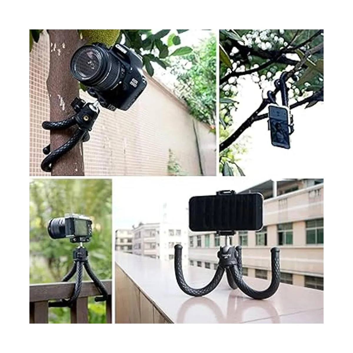 Goocong Trípode flexible para teléfono celular con_6