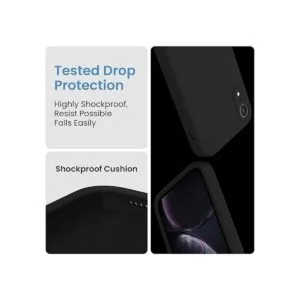 FireNova Funda para iPhone XR silicona mejorada bordes_5