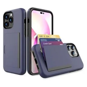 FDTCYDS Funda protectora híbrida resistente para iPhone 14_1