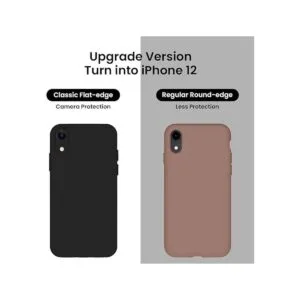 FireNova Funda para iPhone XR silicona mejorada bordes_3