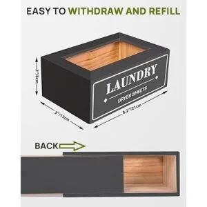 Contenedor dispensador de hojas para secadora soporte de_3