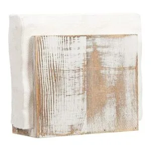 Servilleteros de papel de madera rústica dispensador de_1