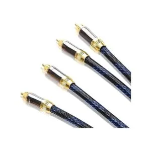 KUYIOHIFI Dual 2RCA Macho a 2RCA Macho Cable de Audio_4