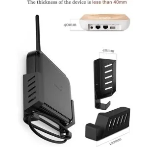 Soporte universal de pared para laptop caja de cables_2