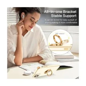 BENTOBEN Funda para iPhone 11 con soporte de anillo de_4