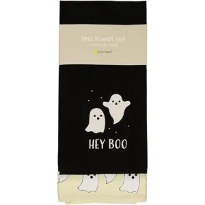 Pearhead Ghost Dish Hey Boo juego de 2 toallas de té_7