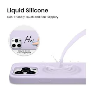 ORNARTO Compatible con iPhone 14 Pro silicona líquida_3