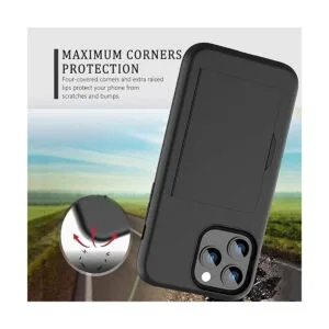 FDTCYDS Funda protectora híbrida resistente para iPhone 14_5