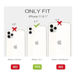 BENTOBEN Funda para iPhone 11 con soporte de anillo de_2